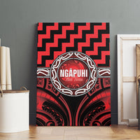Aotearoa Ngapuhi Canvas Wall Art Maori Iwi Poutama Puhoro Tattoo