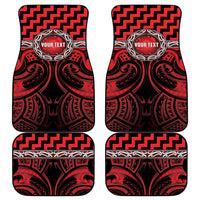 Aotearoa Ngapuhi Personalised Car Mats Maori Iwi Poutama Puhoro Tattoo