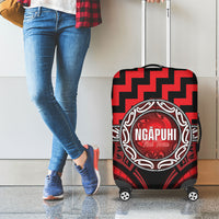 Aotearoa Ngapuhi Luggage Cover Maori Iwi Poutama Puhoro Tattoo