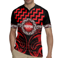 Aotearoa Ngapuhi Personalised Rugby Jersey Maori Iwi Poutama Puhoro Tattoo