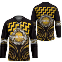 Aotearoa Ngati Porou Personalised Hockey Jersey Maori Iwi Poutama Puhoro Tattoo