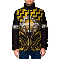 Aotearoa Ngati Porou Personalised Padded Jacket Maori Iwi Poutama Puhoro Tattoo