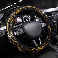 Aotearoa Ngati Porou Steering Wheel Cover Maori Iwi Poutama Puhoro Tattoo