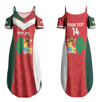 Custom Rugby Tonga and Lebanon Couples Matching Summer Maxi Dress and Hawaiian Shirt Mate Maa Tonga Cedars Together