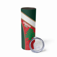 Rugby Tonga and Lebanon Skinny Tumbler Mate Maa Tonga Cedars Together