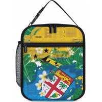 Malampa Fiji Day Lunch Bag 10 October Together We Grow Grunge Tapa Motifs