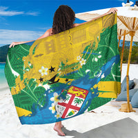 Malampa Fiji Day Sarong 10 October Together We Grow Grunge Tapa Motifs