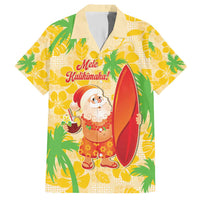 Aloha Hawaii Christmas Hawaiian Shirt Mele Kalikimaka Funny Santa Palaka Quilt Motifs - Polynesian Pride