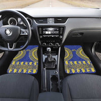 Fakaalofa Lahi Atu Niue Car Mats Siapo Pattern With Puakenikeni