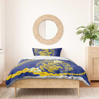 Te Vaiaho o te Gagana Tokelau Bedding Set Polynesian Turtle - Malo Ni!