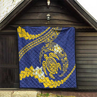 Te Vaiaho o te Gagana Tokelau Quilt Polynesian Turtle - Malo Ni!