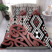 New Zealand Bedding Set Aotearoa Kowhaiwhai Mix Taniko Art LT14 - Polynesian Pride