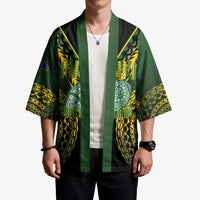 Custom Avaiki Cook Islands Rugby Kimono Kuki Airani Tatau Black - Polynesian Pride
