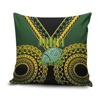 Avaiki Cook Islands Rugby Pillow Cover Kuki Airani Tatau Black LT14 Black - Polynesian Pride
