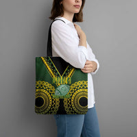 Avaiki Cook Islands Rugby Tote Bag Kuki Airani Tatau Black LT14 - Polynesian Pride
