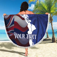Personalized Hawaii Statehood Day Beach Blanket 66th Anniversary - Polynesian Pride