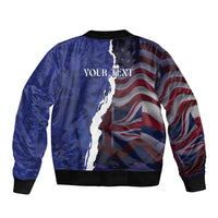 Personalized Hawaii Statehood Day Bomber Jacket 66th Anniversary LT14 - Polynesian Pride
