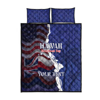 Personalized Hawaii Statehood Day Quilt Bed Set 66th Anniversary - Polynesian Pride