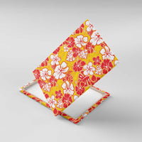 Yellow Hawaii Hibiscus Canvas Wall Art Tropical Flowers Seamless Pattern - Polynesian Pride