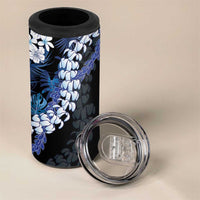 Polu Aloha Hawaii Lei 4 in 1 Can Cooler Tumbler Tropical Flowers Elegant Vibe - Polynesian Pride