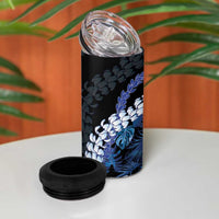 Polu Aloha Hawaii Lei 4 in 1 Can Cooler Tumbler Tropical Flowers Elegant Vibe - Polynesian Pride