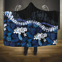 Polu Aloha Hawaii Lei Hooded Blanket Tropical Flowers Elegant Vibe - Polynesian Pride