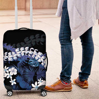 Polu Aloha Hawaii Lei Luggage Cover Tropical Flowers Elegant Vibe - Polynesian Pride