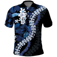 Polu Aloha Hawaii Lei Polo Shirt Tropical Flowers Elegant Vibe - Polynesian Pride