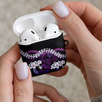 Poni Aloha Hawaii Lei AirPods Case Tropical Flowers Elegant Vibe - Polynesian Pride