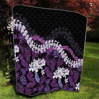 Poni Aloha Hawaii Lei Quilt Tropical Flowers Elegant Vibe - Polynesian Pride