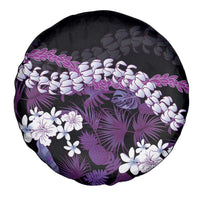 Poni Aloha Hawaii Lei Spare Tire Cover Tropical Flowers Elegant Vibe - Polynesian Pride