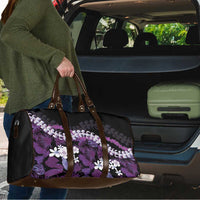 Poni Aloha Hawaii Lei Travel Bag Tropical Flowers Elegant Vibe - Polynesian Pride