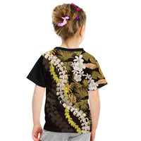 Kula Aloha Hawaii Lei Kid T Shirt Tropical Flowers Elegant Vibe LT14 - Polynesian Pride