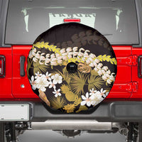 Kula Aloha Hawaii Lei Spare Tire Cover Tropical Flowers Elegant Vibe - Polynesian Pride