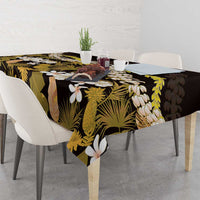 Kula Aloha Hawaii Lei Tablecloth Tropical Flowers Elegant Vibe - Polynesian Pride