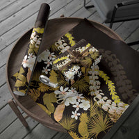 Kula Aloha Hawaii Lei Wrapping Paper Tropical Flowers Elegant Vibe - Polynesian Pride