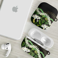 Omaomao Aloha Hawaii Lei AirPods Case Tropical Flowers Elegant Vibe - Polynesian Pride