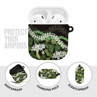 Omaomao Aloha Hawaii Lei AirPods Case Tropical Flowers Elegant Vibe - Polynesian Pride
