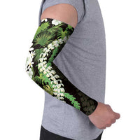 Omaomao Aloha Hawaii Lei Arm Sleeves Tropical Flowers Elegant Vibe - Polynesian Pride