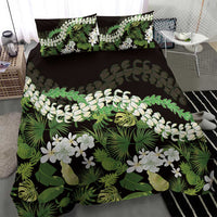 Omaomao Aloha Hawaii Lei Bedding Set Tropical Flowers Elegant Vibe - Polynesian Pride