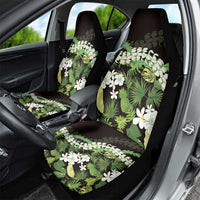 Omaomao Aloha Hawaii Lei Car Seat Cover Tropical Flowers Elegant Vibe - Polynesian Pride
