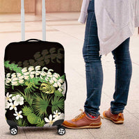 Omaomao Aloha Hawaii Lei Luggage Cover Tropical Flowers Elegant Vibe - Polynesian Pride