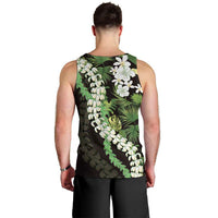 Omaomao Aloha Hawaii Lei Men Tank Top Tropical Flowers Elegant Vibe - Polynesian Pride