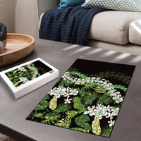 Omaomao Aloha Hawaii Lei Puzzle Tropical Flowers Elegant Vibe LT14 - Polynesian Pride