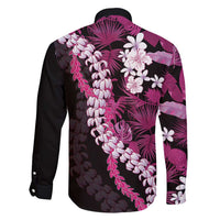 Akala Aloha Hawaii Lei Family Matching Short Sleeve Bodycon Dress and Hawaiian Shirt Tropical Flowers Elegant Vibe - Polynesian Pride