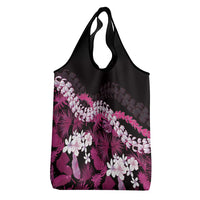 Akala Aloha Hawaii Lei Grocery Bag Tropical Flowers Elegant Vibe - Polynesian Pride