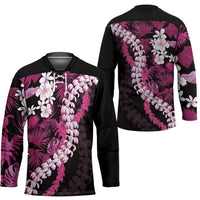 Akala Aloha Hawaii Lei Hockey Jersey Tropical Flowers Elegant Vibe - Polynesian Pride