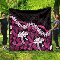 Akala Aloha Hawaii Lei Quilt Tropical Flowers Elegant Vibe - Polynesian Pride