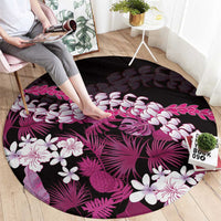 Akala Aloha Hawaii Lei Round Carpet Tropical Flowers Elegant Vibe - Polynesian Pride