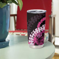 Akala Aloha Hawaii Lei Tumbler Cup Tropical Flowers Elegant Vibe - Polynesian Pride